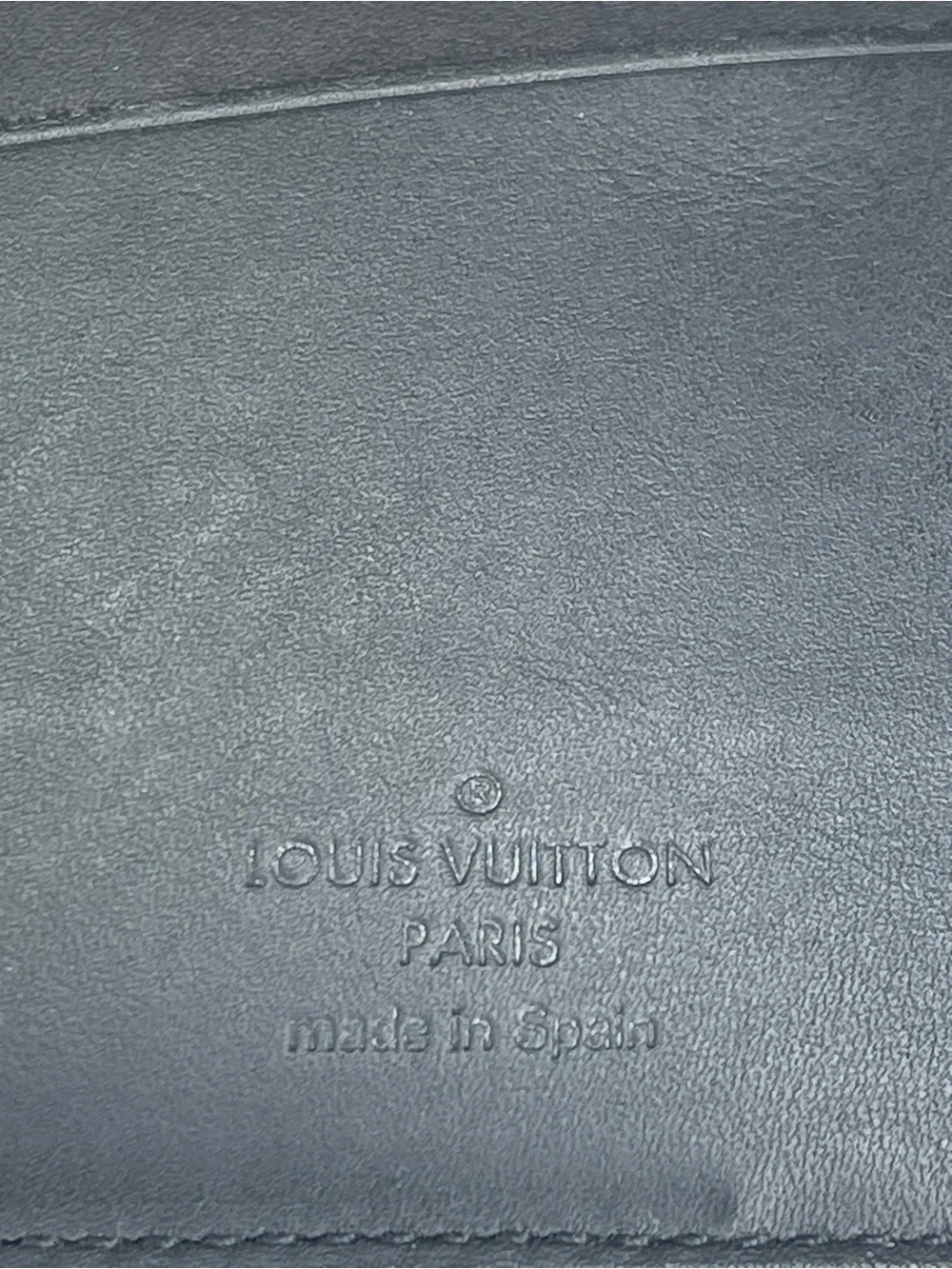 Louis Vuitton Damier Infini leather long wallet